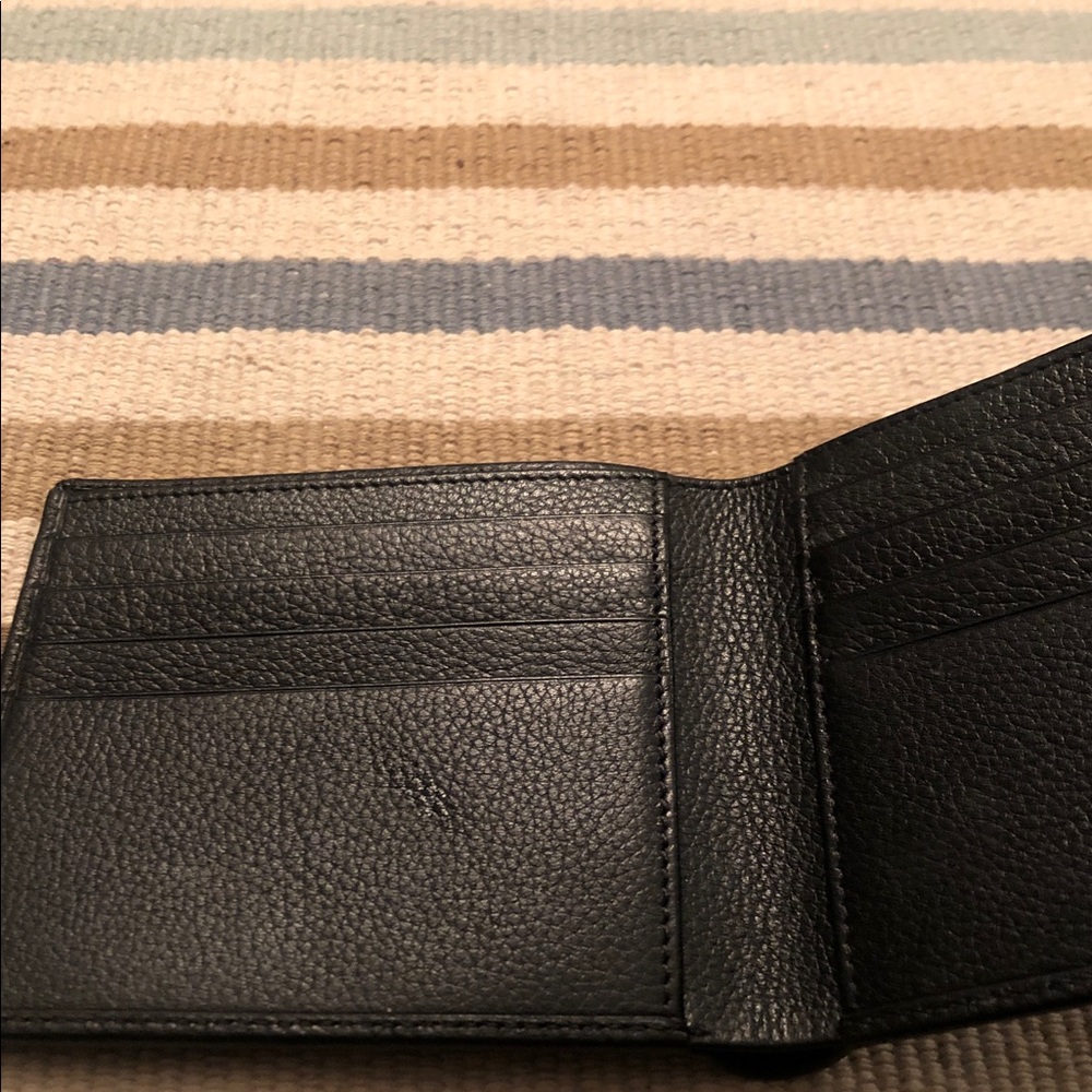 Saint + Sofia Black Leather Wallet - image 2